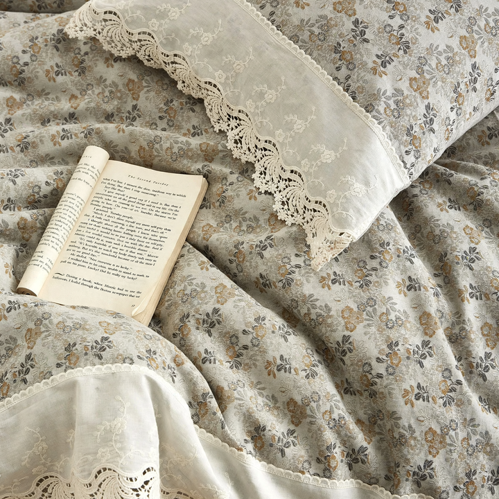Cotton-linen bedding in Japanese style