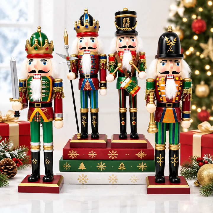 Nutcracker Soldier in Nordic Style, 30 cm