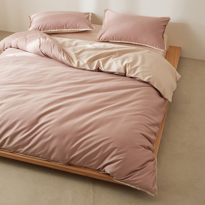 Bedding set, cotton, solid color, modern