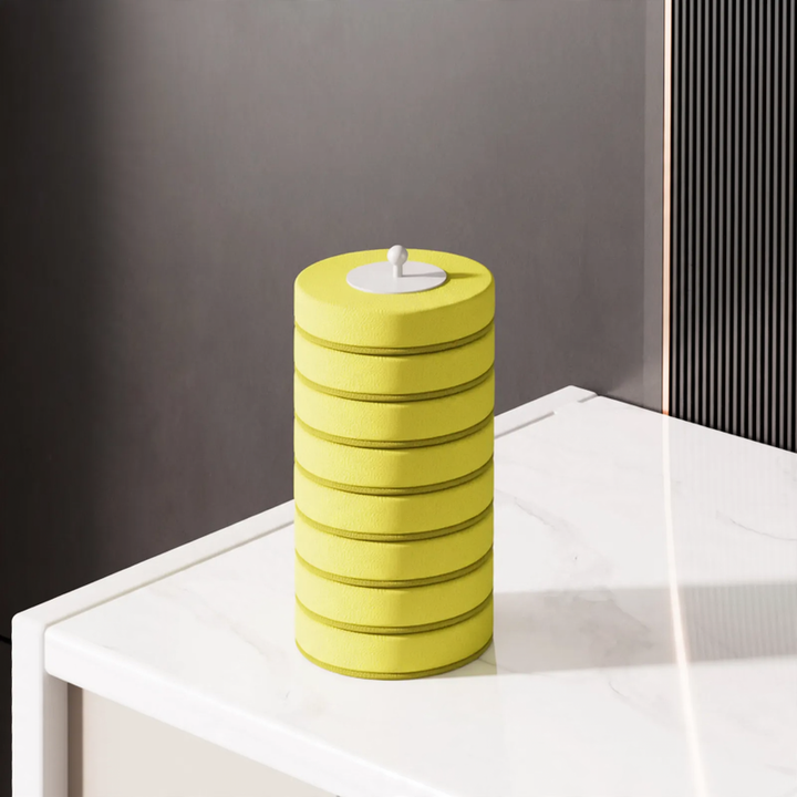 Toilet brush with interchangeable brush heads