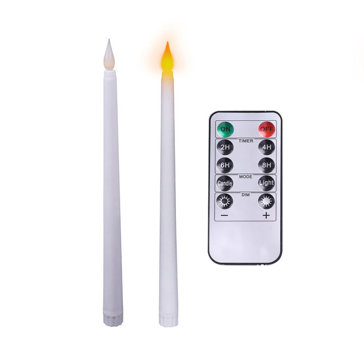 LED taper candle with remote control