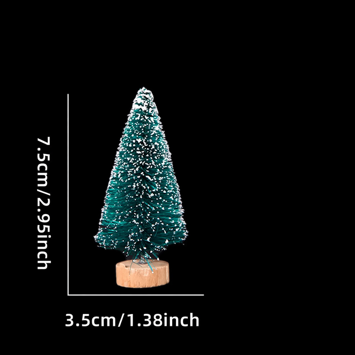 Miniature Christmas tree as table decoration