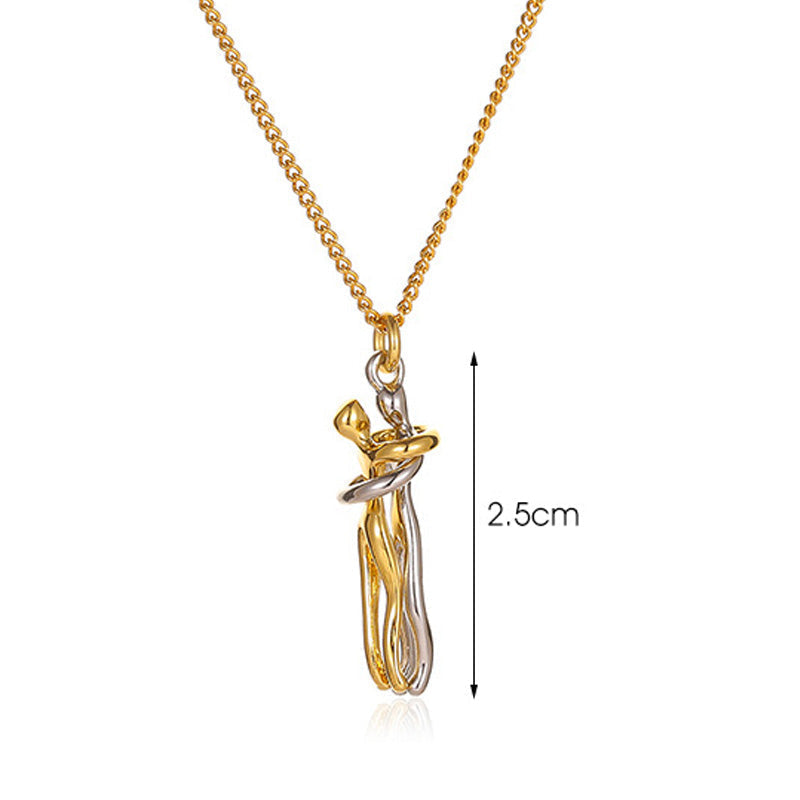 BowLift | The perfect gift for the beloved-Hug necklace
