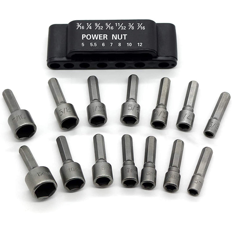 BowLift | 14 PCs Hexagonal Handle Power Nuts