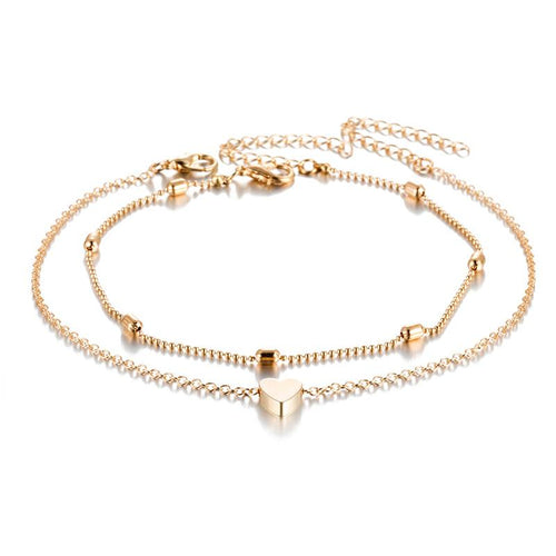 BowLift | Fashion Heart Anklets for Women