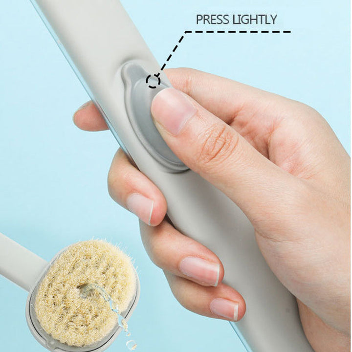 BowLift | Long Handle Detachable Bath Massager Brush