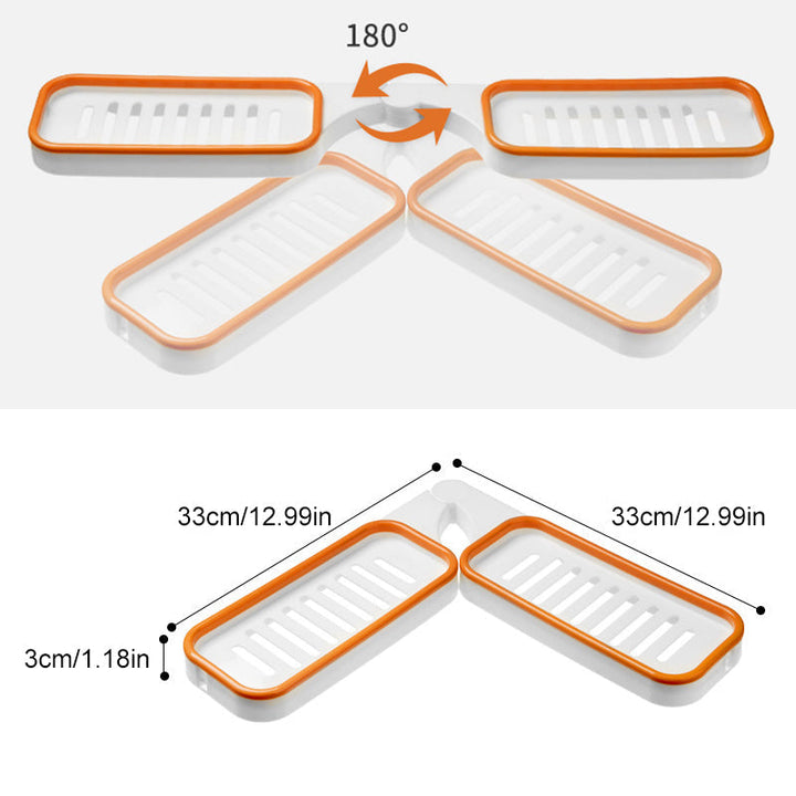 BowLift | Bathroom Corner Punch-Free Rack