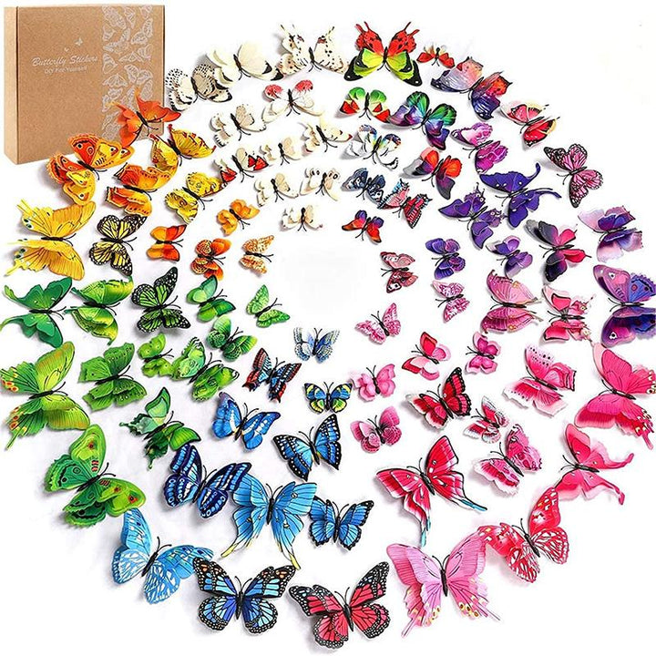 BowLift | 3D Butterfly Wall Mosaic Sticker