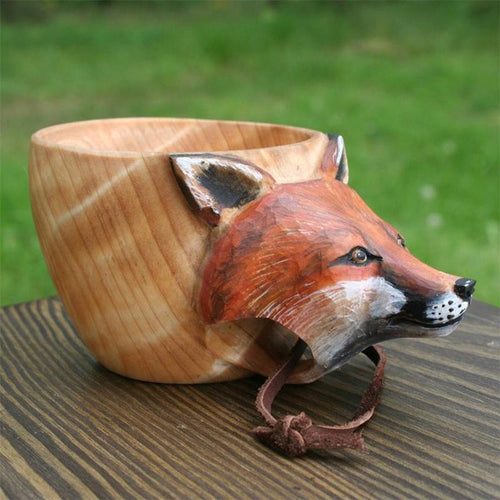 BowLift | Hand-carved wooden cup