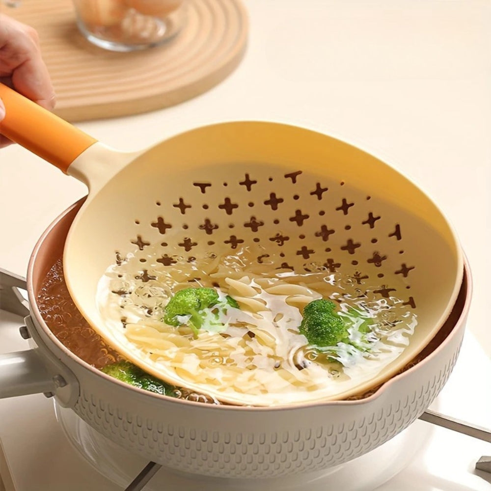 BowLift | Heat-Resistant Plastic Colander Strainer