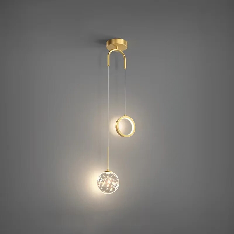 Modern LED Pendant Light for Bedroom and Dining Room
