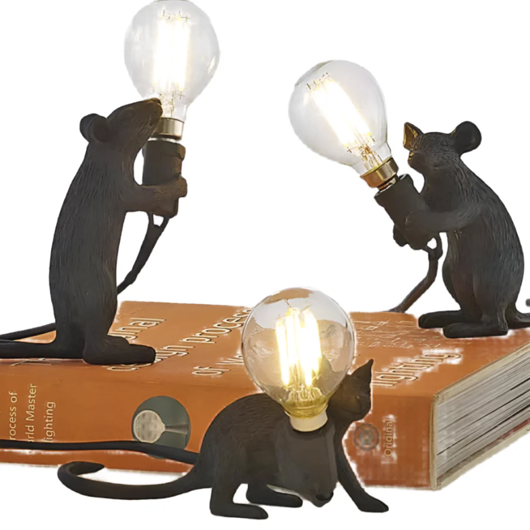 BowLift | Modern Mouse LED Table Lamp