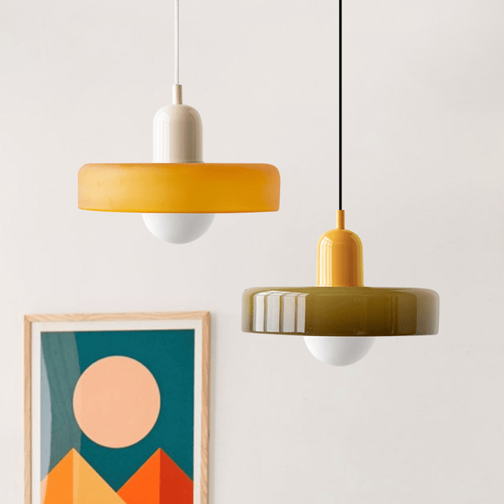 Glass Pendant Light with Warm, Uniform Light and Scandinavian Design