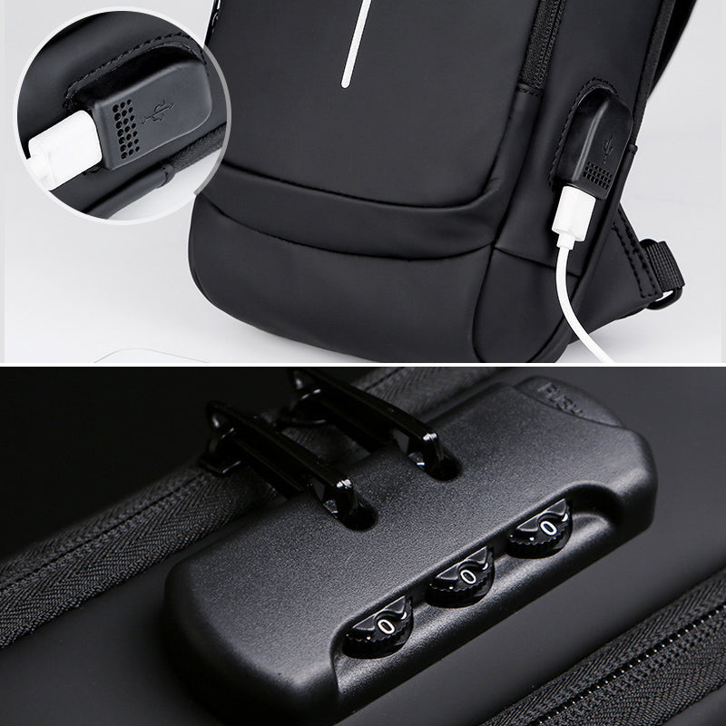 BowLift | USB Charging Sport Sling Anti-Theft Shoulder Bag