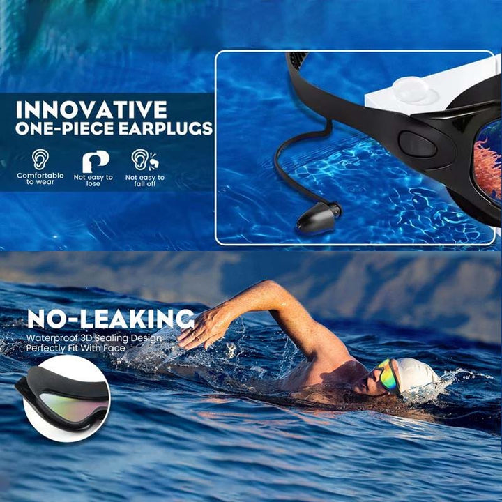 BowLift | Wide View Anti-Fog Swim Goggles