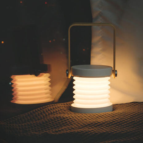 BowLift | Lantern lamp night light creative foldable portable LED table lamp