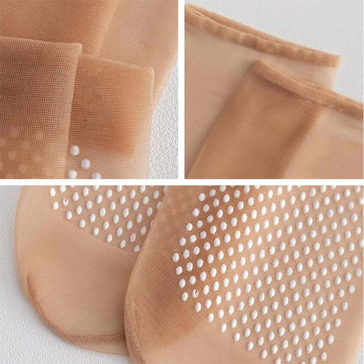 BowLift | Invisible, non-slip crystal silk socks for spring and summer