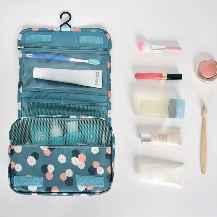 Hanging Water-Resistant Toiletry Bag for Travel Organization