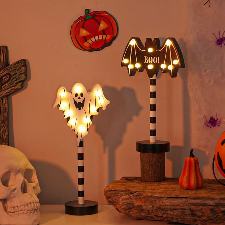 BowLift | Solar-Powered LED Halloween Garden Lantern