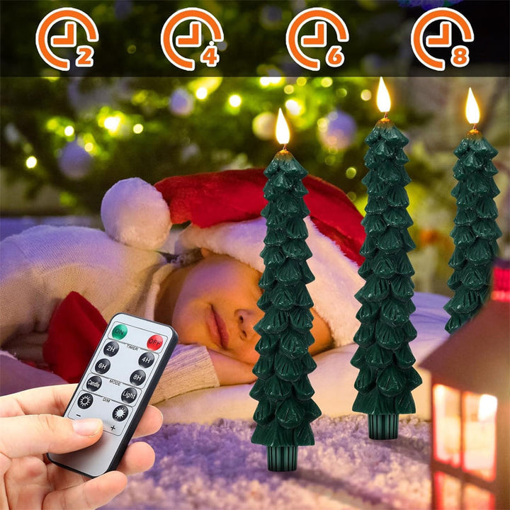 BowLift | LED Christmas Tree Candles with Remote