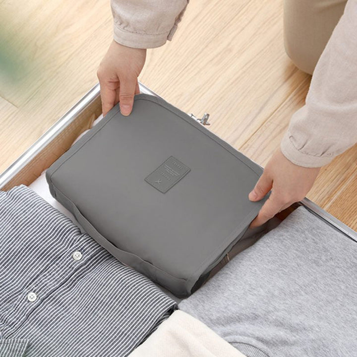 Hanging Water-Resistant Toiletry Bag for Travel Organization