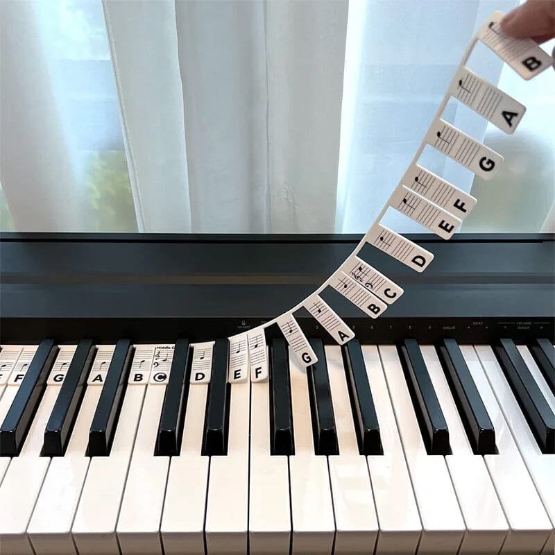 BowLift | Removable Piano Keyboard Note Labels