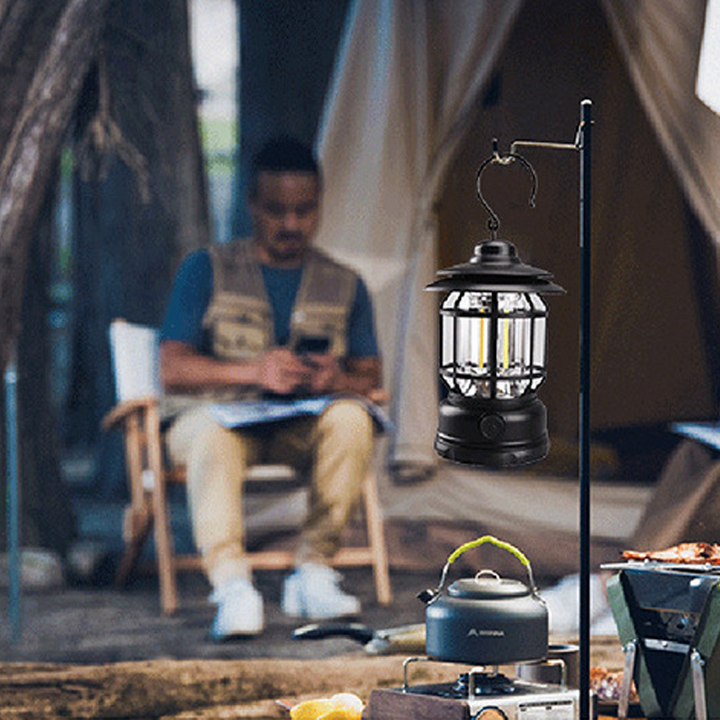 Portable multifunctional outdoor camping lamp | Bowlift