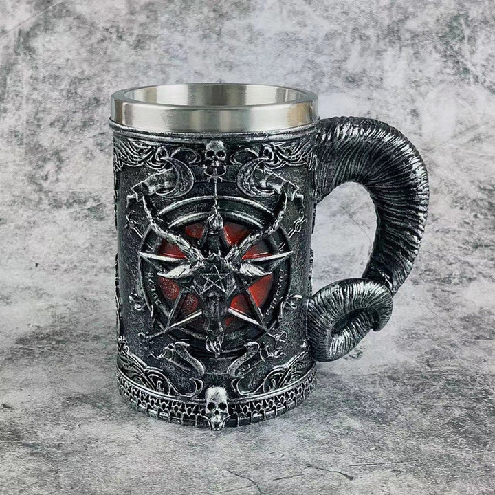 Creative Stainless Steel Medieval Mug Tankard for Beer Coffee | Bowlift