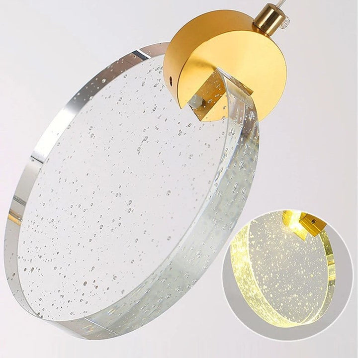 RayonsD’Or – Glass Ceiling Lamp for Elegant Atmosphere Bowlift