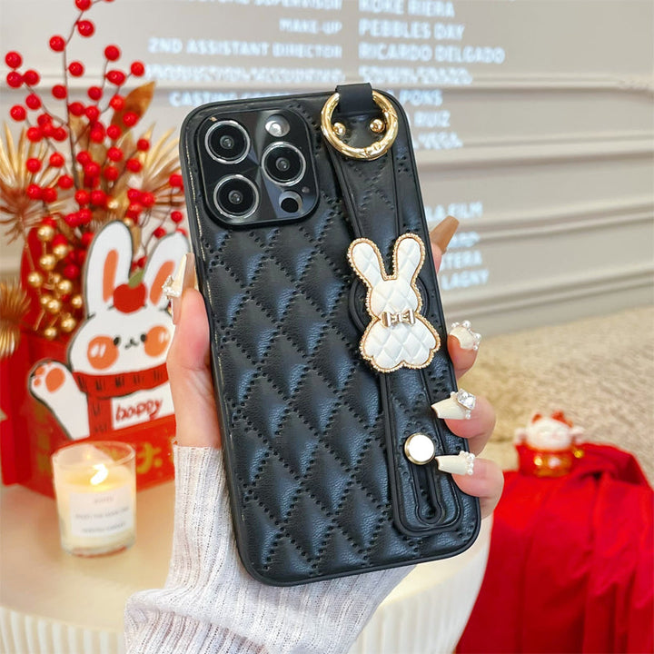 BowLift | Rabbit Wristband Case Cover For iPhone