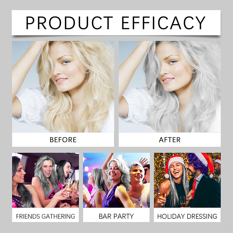 BowLift | 2-in-1 Natural Essence Extract Silver Hair Dye