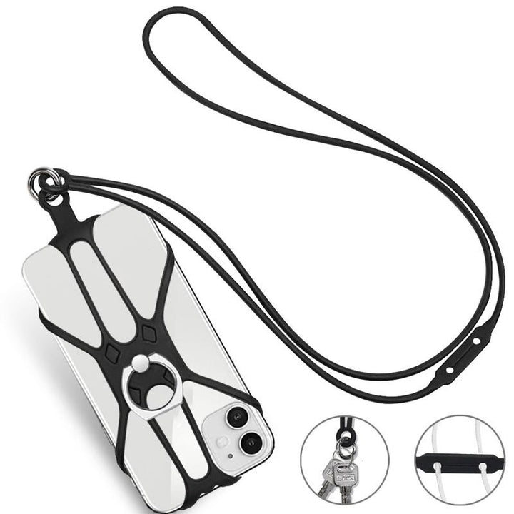 BowLift | Universal Silicone Lanyard Phone Holder
