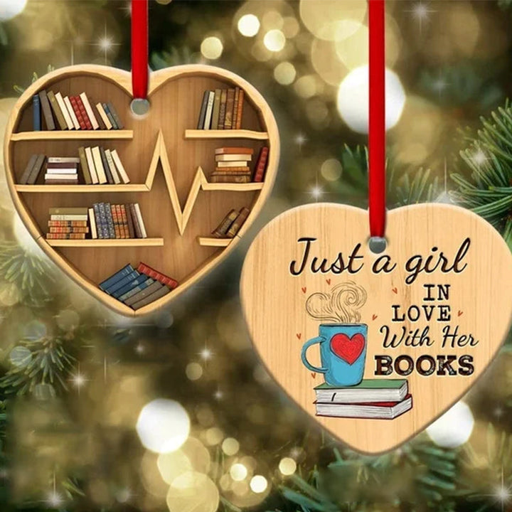 BowLift | Book Lovers Heart Ornament