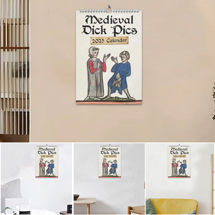 BowLift | Medieval Humor 2025 Wall Calendar