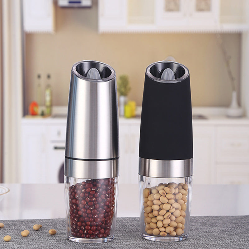 BowLift | Automatic Electric Gravity Induction Salt and Pepper Grinder