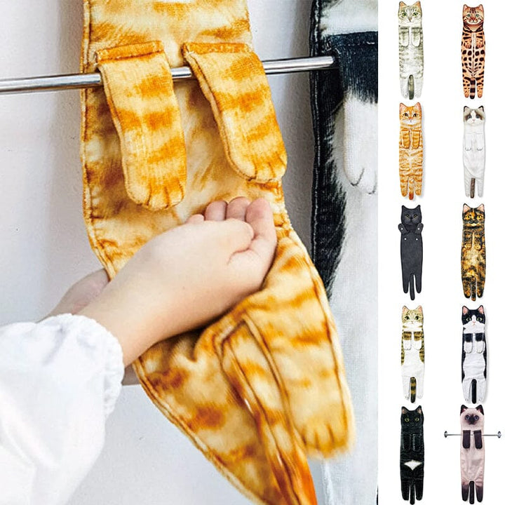 BowLift | Cute Cat Towel