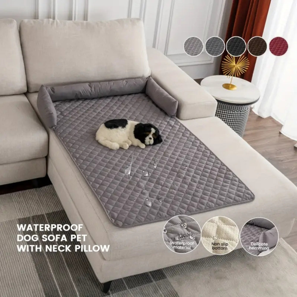 BowLift | Bolstered Quilted Pet Sofa Protector