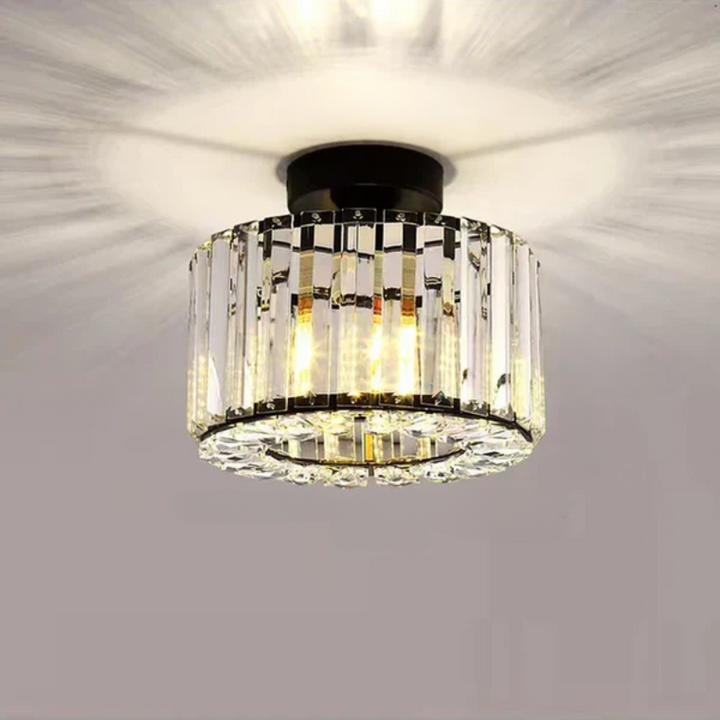 BowLift | GlimmerLux – Dazzling Ceiling Light with Sparkling Crystals