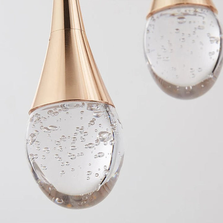 BowLift | Glass Pendant Lamp with Warm Light Glow - Vetra