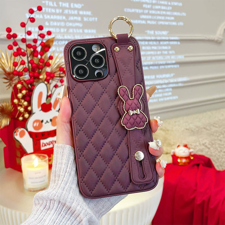BowLift | Rabbit Wristband Case Cover For iPhone