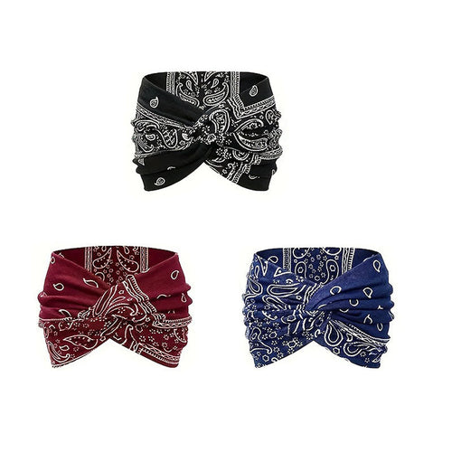 BowLift | Vintage Style Wide Tie-Dye Hairband