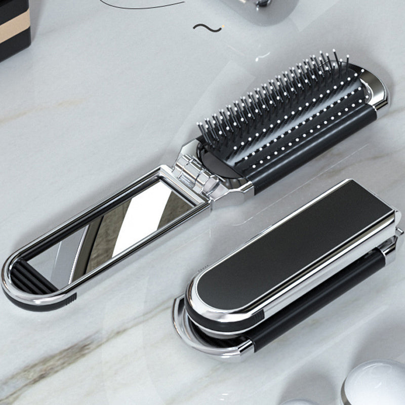 BowLift | Travel Folding Mirror Hair Brush