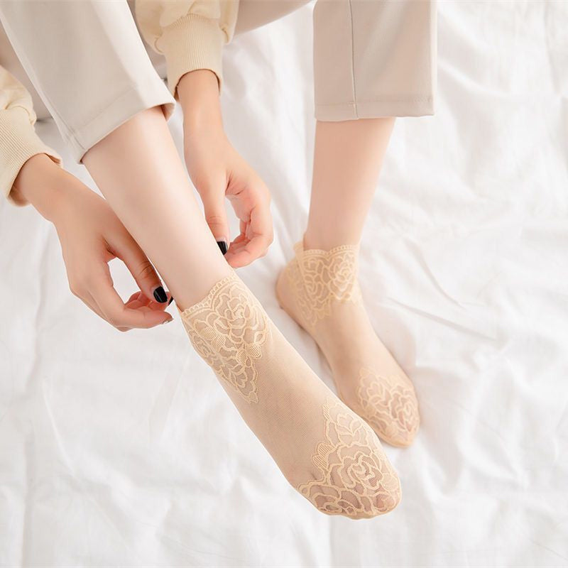 BowLift | New Ladies Fashion Lace Socks