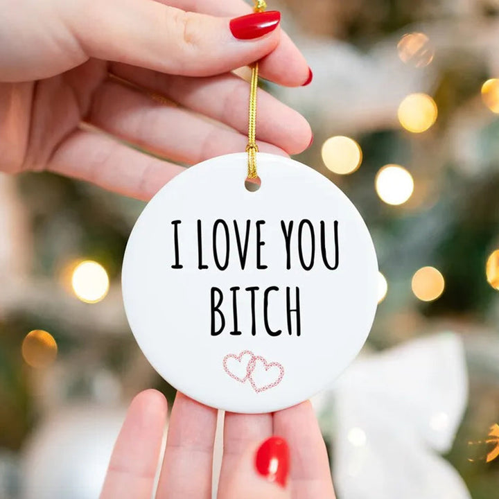 BowLift | Funny Christmas tree ornament gift