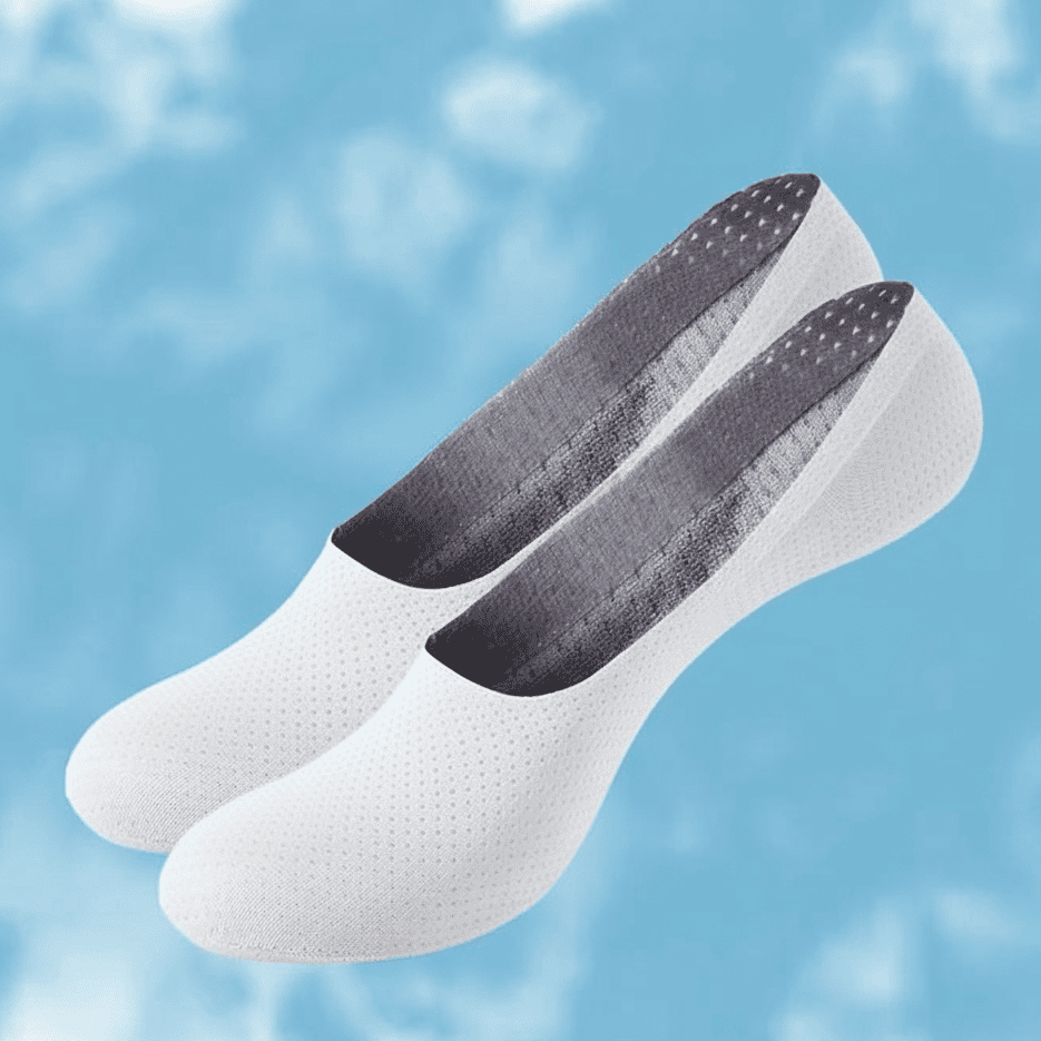 BowLift | COOLSTEP – Breathable Ice Silk Socks for All-Day Cooling Comfort