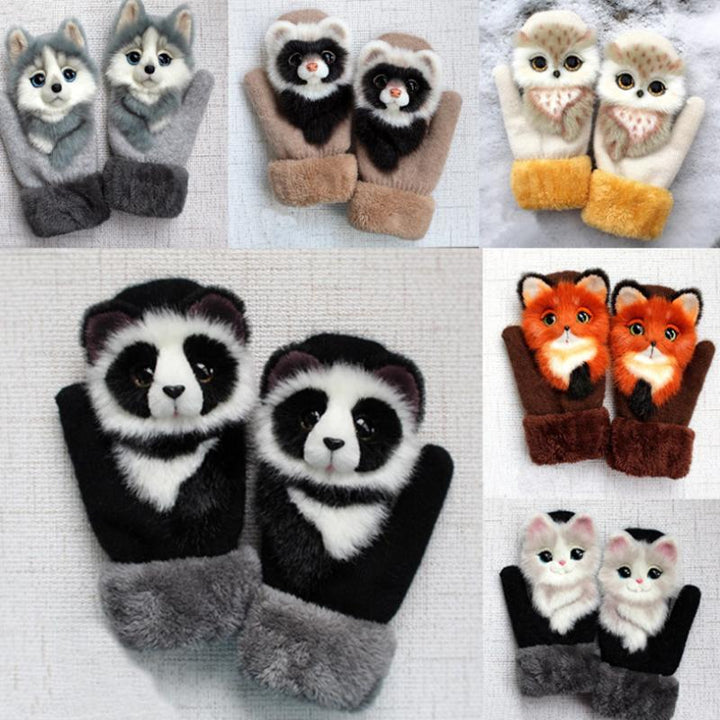 BowLift | Cute Winter Animal Gloves