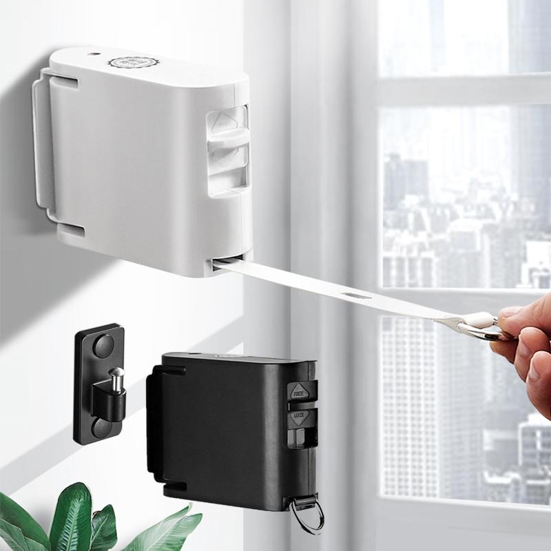 BowLift | Glue-Free Indoor Invisible Clothesline