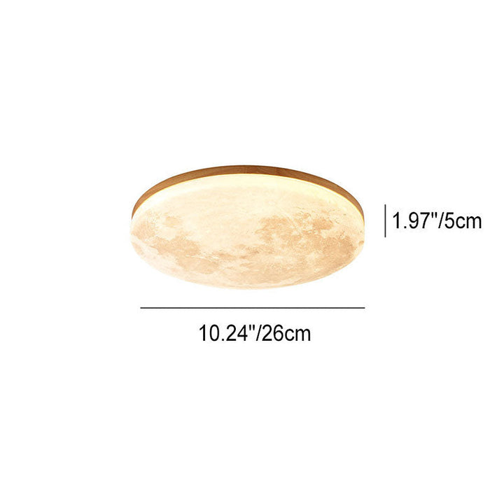 BowLift | LunaGlow - Moon Lamp Ceiling Lamp With Soft LED Lighting