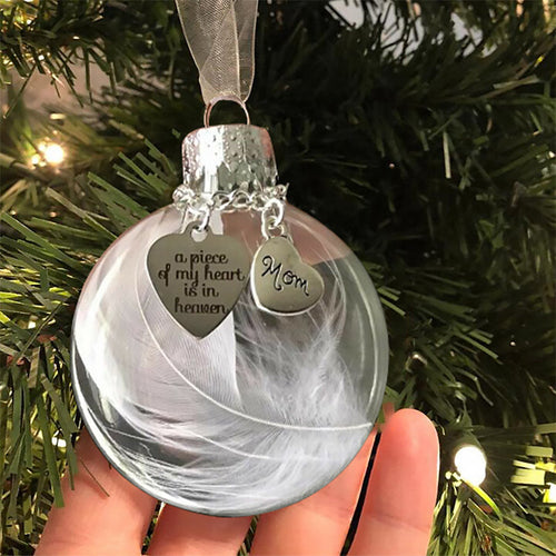 BowLift | Christmas Feather Ball Ornaments