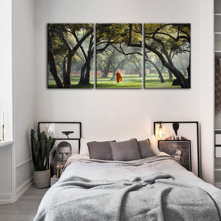 Walk The Earth 3 Piece - Canvas Wall Art Painting | Bowlift